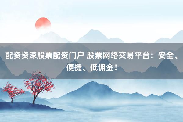 配资资深股票配资门户 股票网络交易平台：安全、便捷、低佣金！
