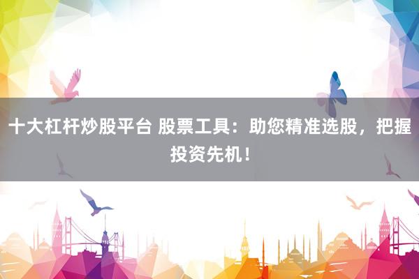 十大杠杆炒股平台 股票工具：助您精准选股，把握投资先机！