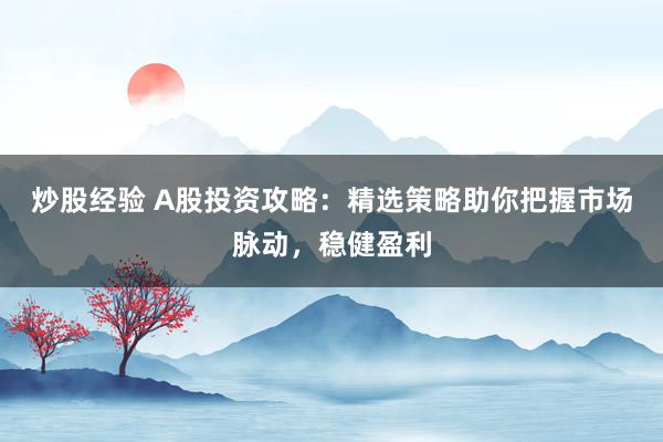 炒股经验 A股投资攻略：精选策略助你把握市场脉动，稳健盈利